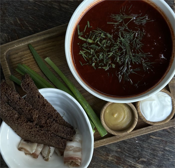 Борщ с говядиной и сметаной 1005483 - фото 6104