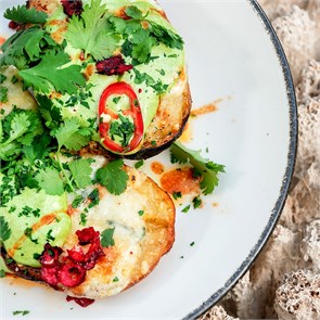 Печеный картофель с трюфелем и сыром 1002088