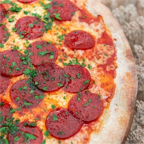 Пепперони с томатным соусом и моцареллой 1002261